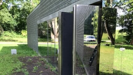 Blastproof special double leaf hinged doors