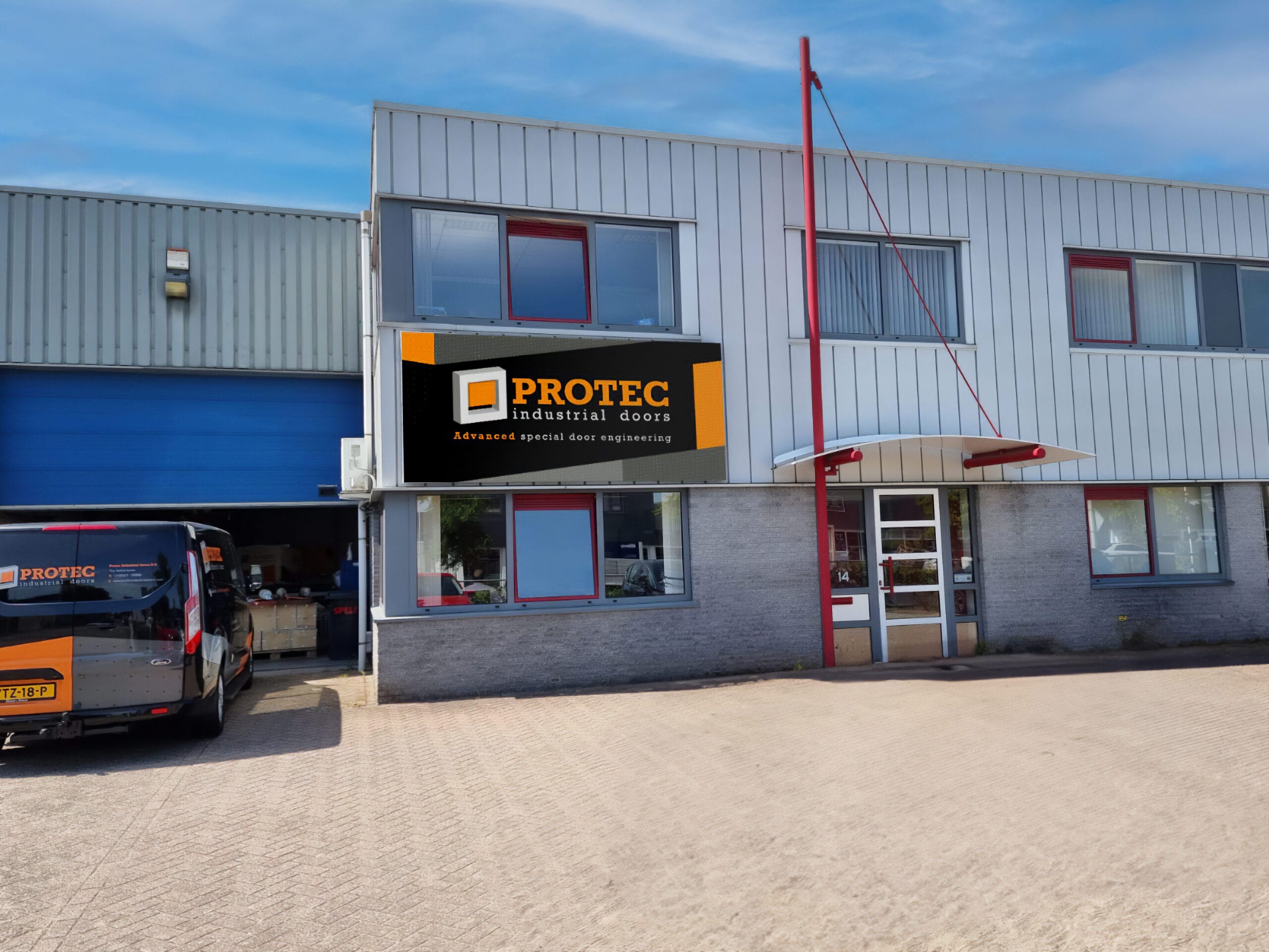 Protec Industrial Doors – sede aziendale a Vianen, Paesi Bassi