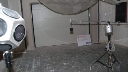 Acoustic doors ISO-717 tested & certified Rw 54 dB - STC 54